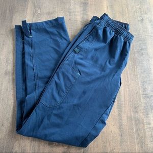 NWOT Carhartt Navy Scrub Bottoms, S